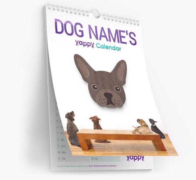 Personalised {dogsName}'s 2024 Calendar